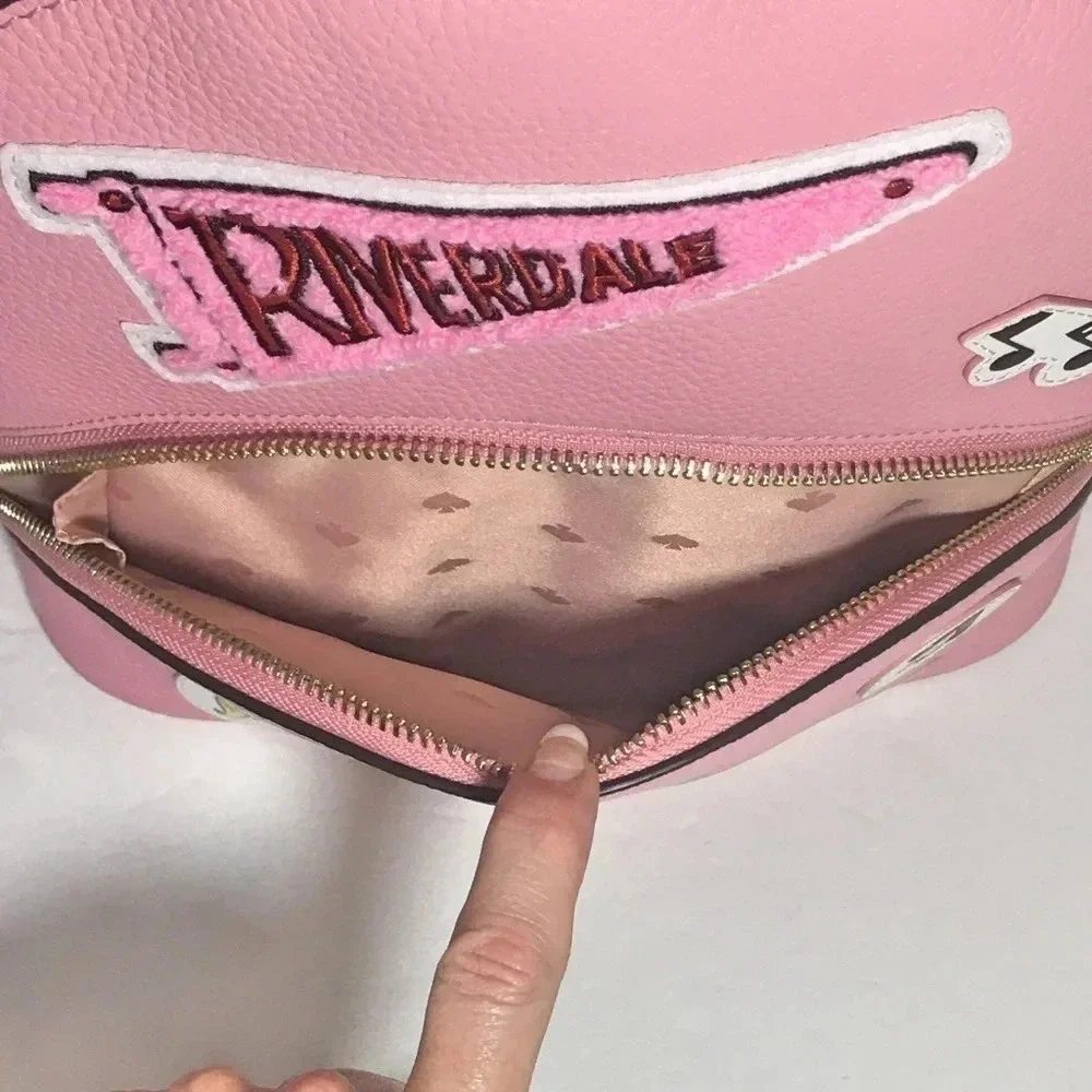 Kate Spade Archie Comics Pink Backpack Bag…